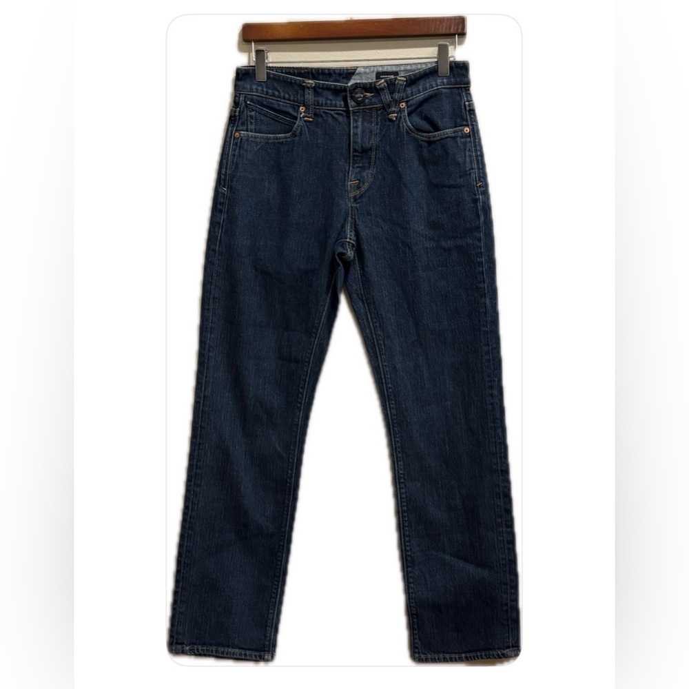 Volcom Kinkade Regular Straight High Rise Denim Jeans 28